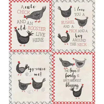 Hen House - Cream Hen House Panel - 55250108P-01