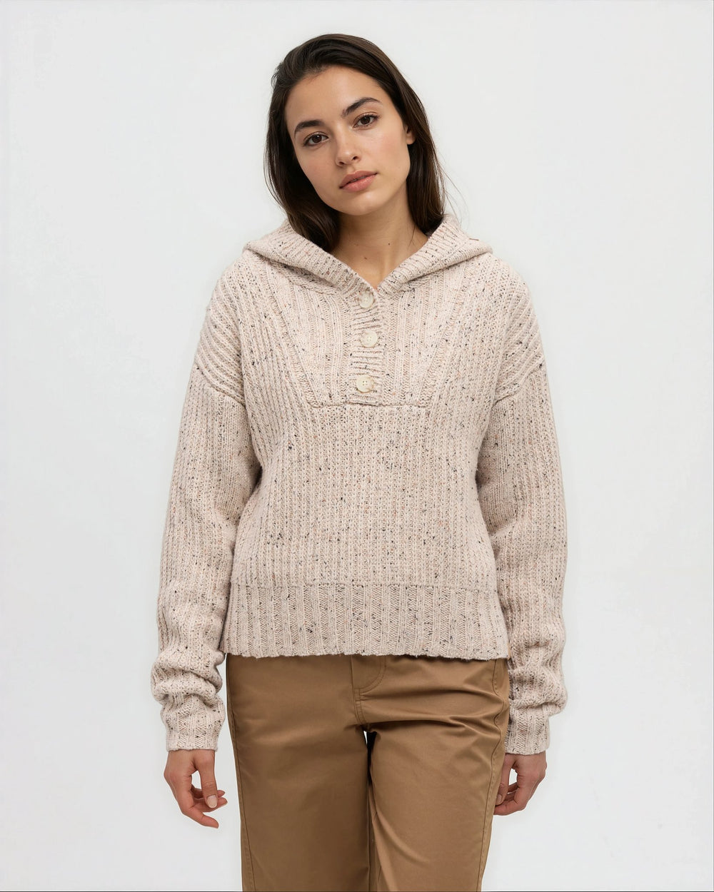 Temple Fleck Sweater