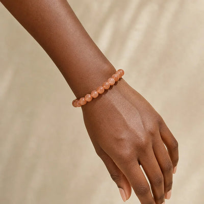 Sunstone Round Bracelet