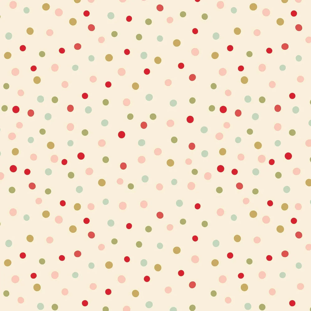 Riley Blake Eggnog Glisten 108in Wideback