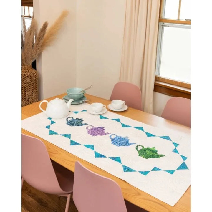 Patron de chemin de table GO! Teapots