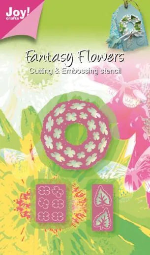 Joy! Crafts Cutting & Embossing Die -3D Fantasy Wreath
