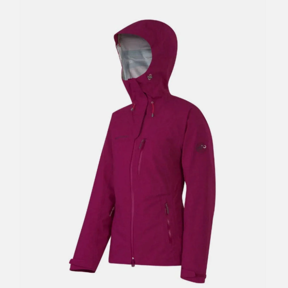 Mammut Vestes de Pluie Hardshell pour Femmes Taille XS