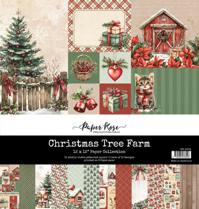 Ferme d'arbres de Noël Collection de papier 12x12 35253