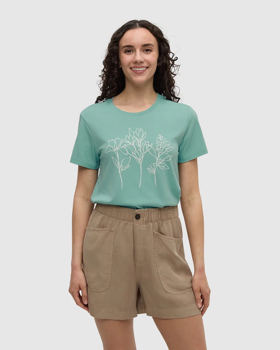 T-shirt Flore estivale