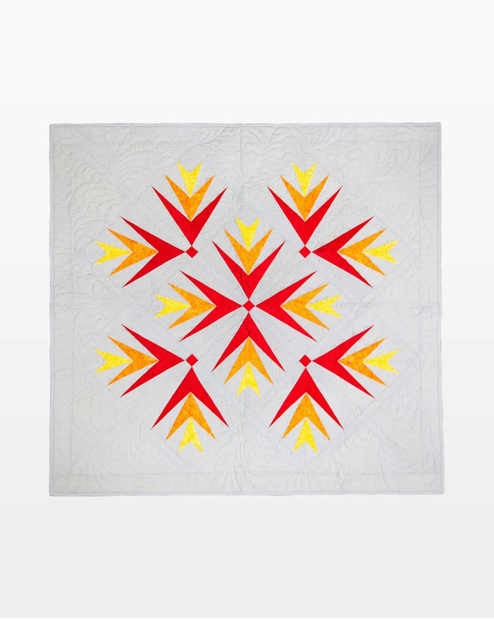 GO! Palm Fire Throw Quilt