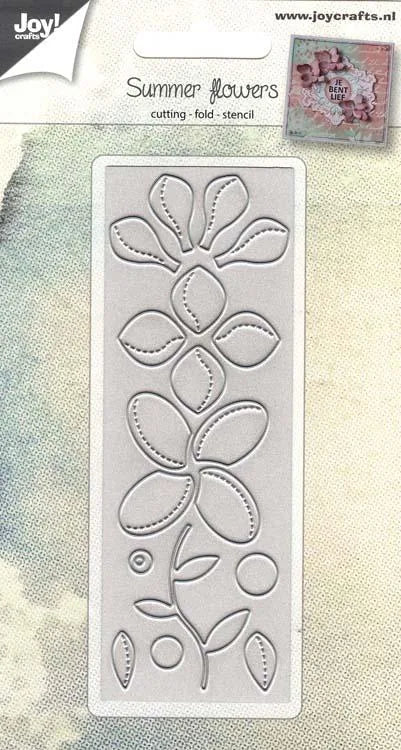 Joy! Crafts Die - Flowers with foldline