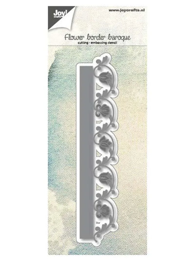 Joy! Crafts Pochoir - Bordure Fleurs Baroque
