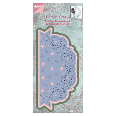Matrices de découpe Joy! Crafts - Bordure Étoiles et Tourbillons