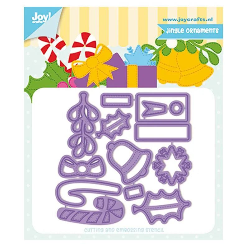 Joy! Craft Die - Ornements Joyeux Jocelijne