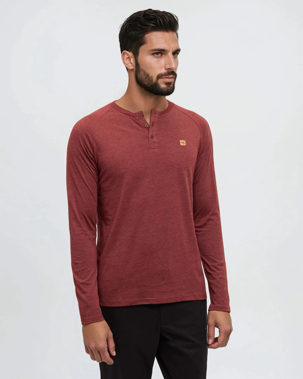 Chandail Henley Baker TreeBlend à Manches Longues