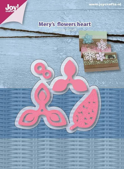 Joy! Crafts Die - Cœur de fleurs de Mery (4)
