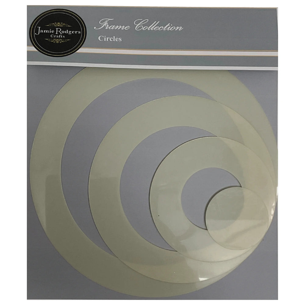 Jamie Rodgers Crafts - Circular Frames Stencil Set