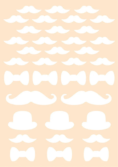 Joy! Crafts Masque - Moustache de gentleman