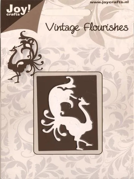 Joy! Crafts Dies - Fleurs Vintage - Paon 2