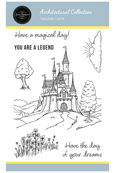 Jamie Rodgers Crafts Fairytale Castle A6 Clear Stamp Set