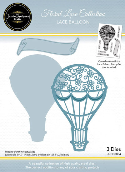 Ensemble de matrices « Jamie Rodgers Crafts Dentelle Ballon »