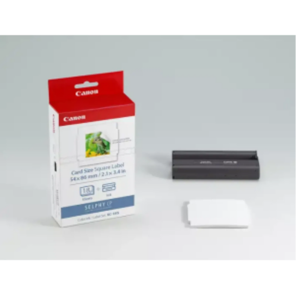 Canon Colour Ink & Paper Set KC-18IS (Card Size) Square Label