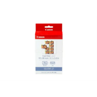 Canon Ink & Label Set KC-18IL (Card Size)
