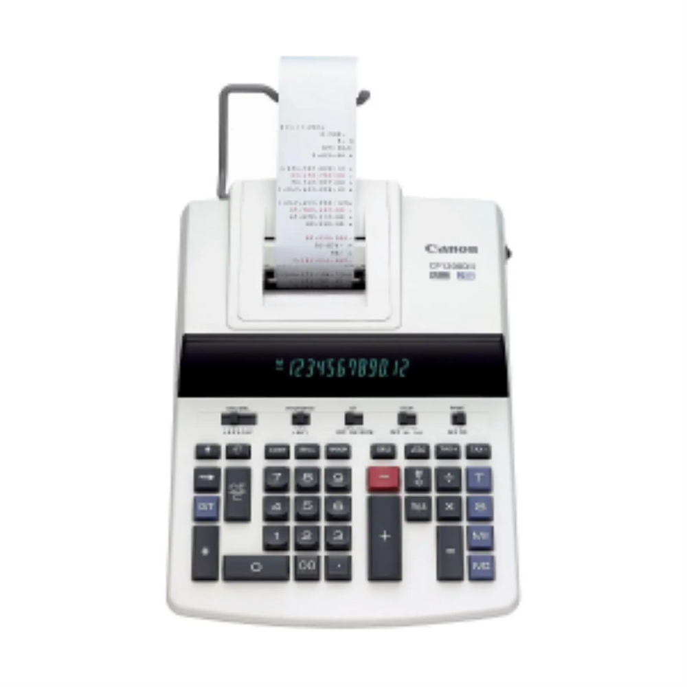 9932B002 Canon CP-1200DII Silver 12-digit Printing Calculato