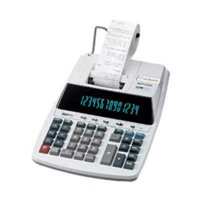 8708B001 Canon MP-49D II Silver Printing Calculator 14-digit