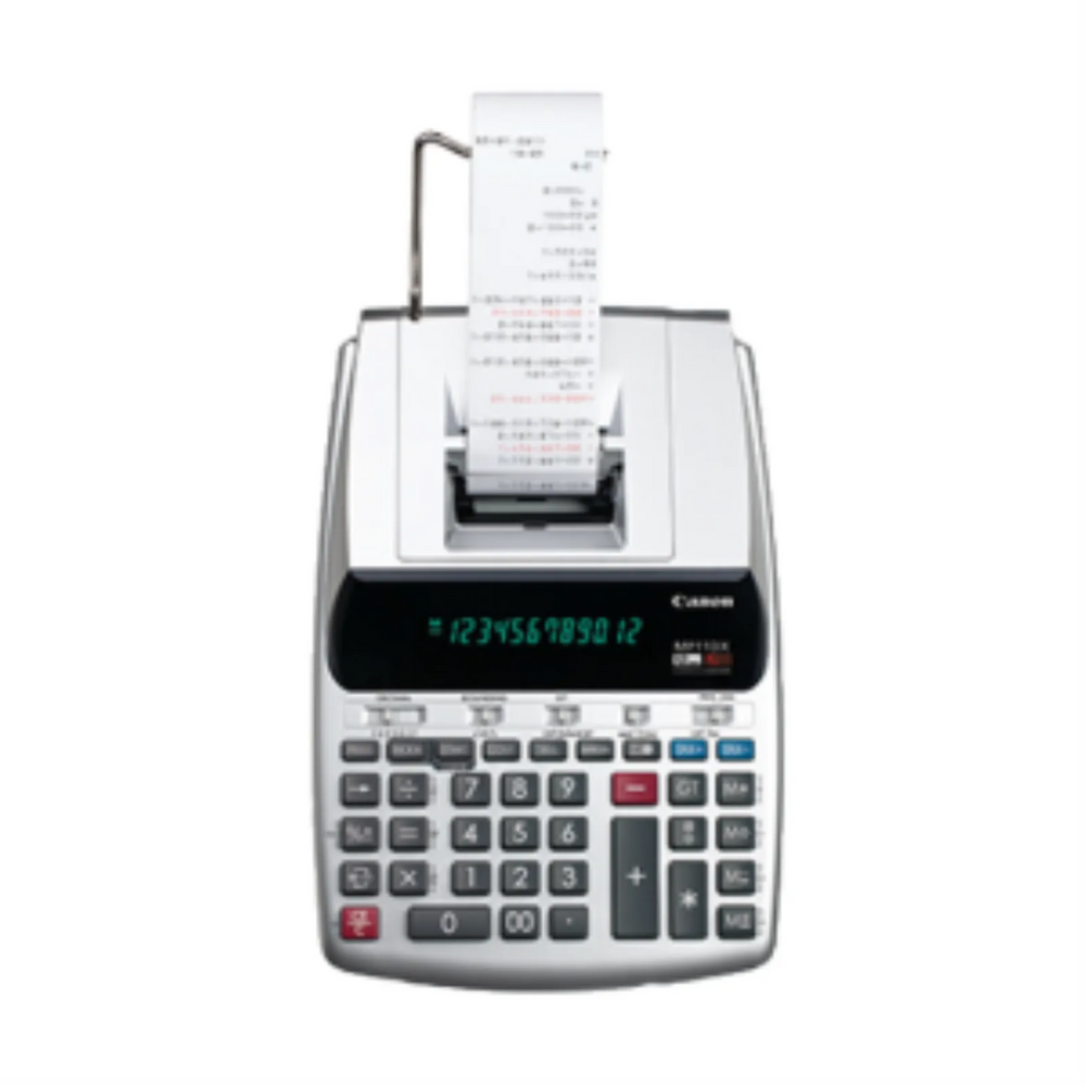 2198C002 Canon MP-11DX-2 Silver Two-Color Printing Calculato