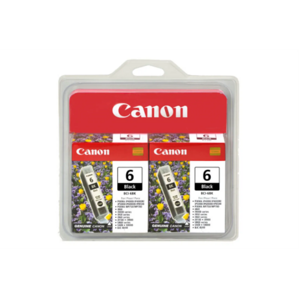 BCI-6 BK Twin Ink Value Pack