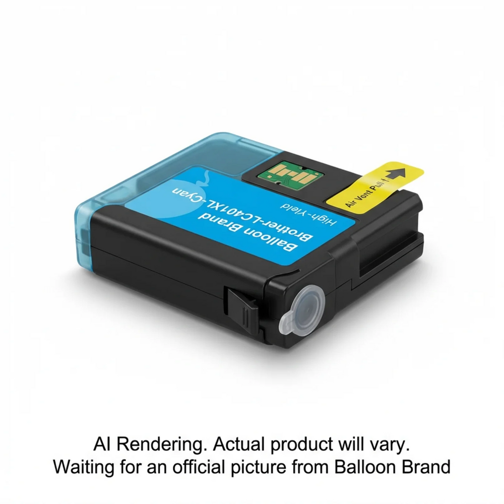 Compatible Brother LC401XL Cyan Cartridge