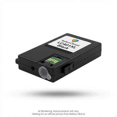 Balloon Brand Compatible Black Ink Cartridge for Brother LC401XL (Brother-LC401XL-BLack)