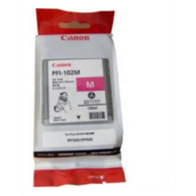 Canon PFI102M Magenta Ink Tank (0897B001AA)