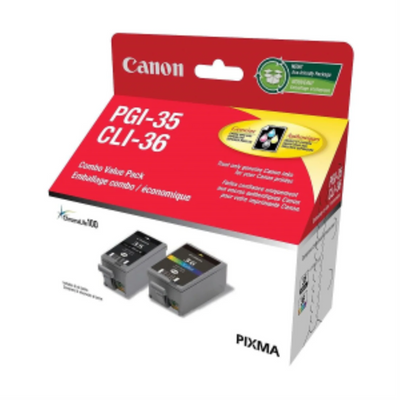PGI-35 & CLI-36 Ink Value Pack SKU 1509B011