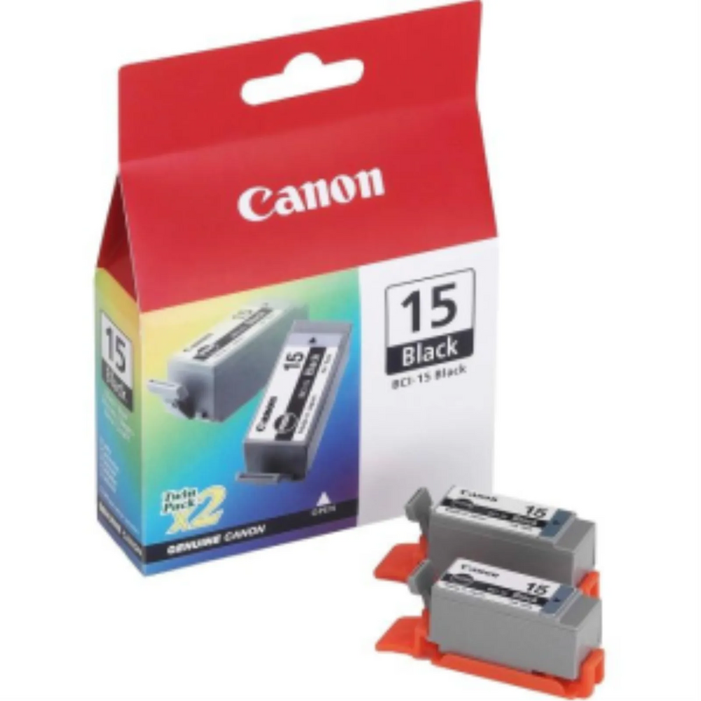 BCI-15 Black Twin Ink Cartridge SKU 8190A003