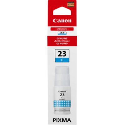 4670C001 Canon GI-23 Bouteille d'encre Cyan - Compatible avec G620 seulement