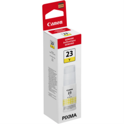 4687C001 Canon GI-23 Bouteille d'encre jaune - Compatible uniquement avec G620