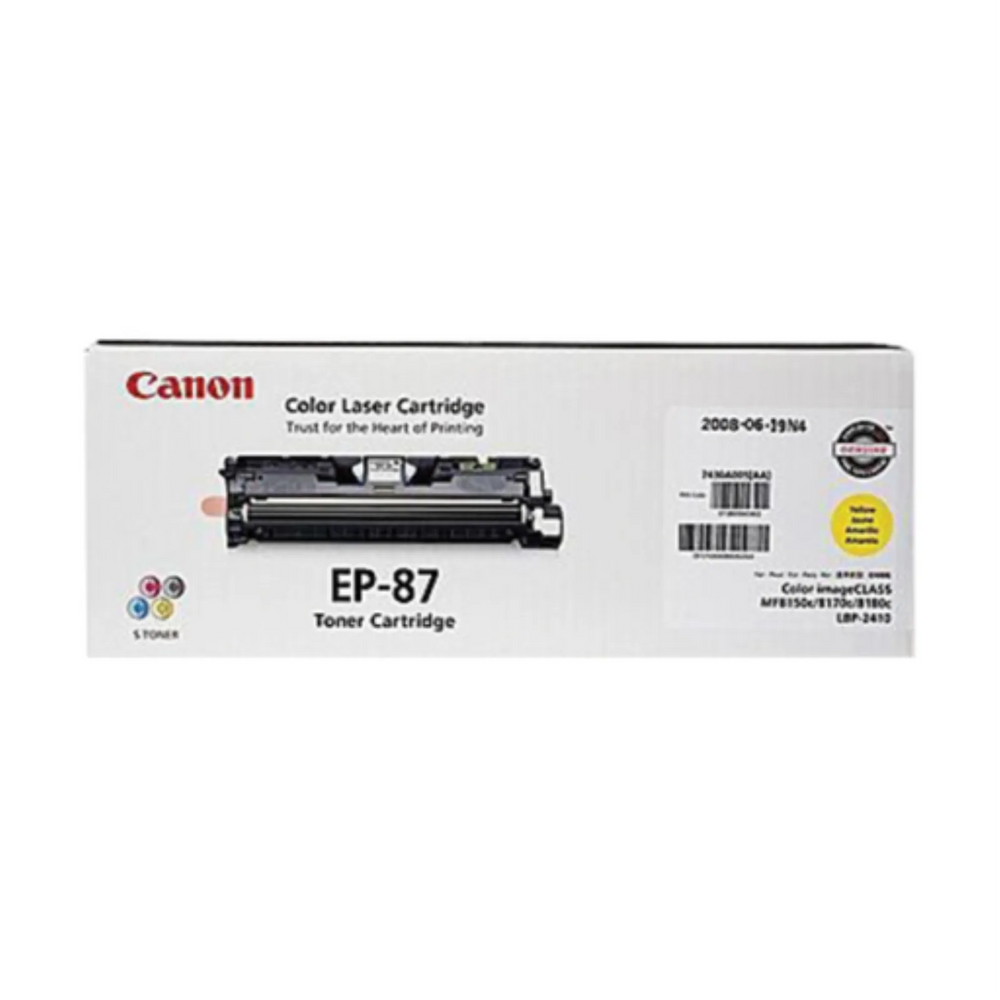 CARTRIDGE EP-87 YELLOW
