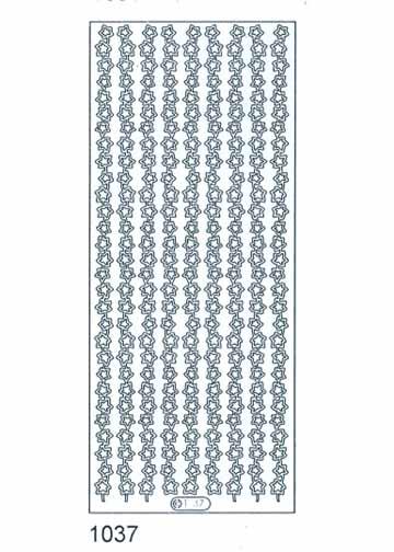 Autocollants décoratifs - Bordure étoile