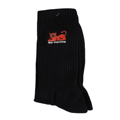 Chaussettes Toy Machine 'Devil Cat' - Noir