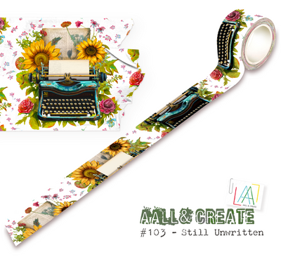 AALL and Create - Ruban washi - Toujours pas écrit