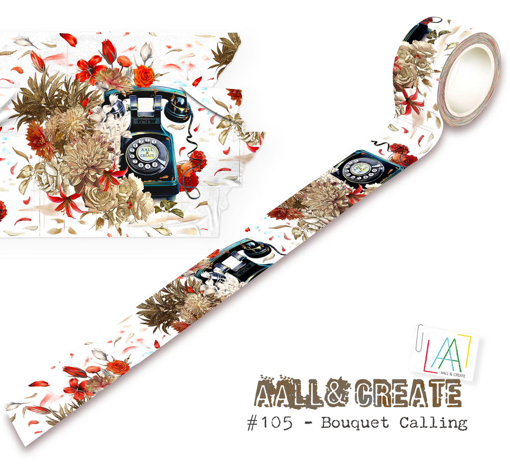 AALL and Create - Washi Tape - Bouquet Calling — Ecstasy Crafts