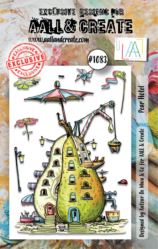 AALL and Create #1083 - Kit de Tampons A7 - Pear Hotel