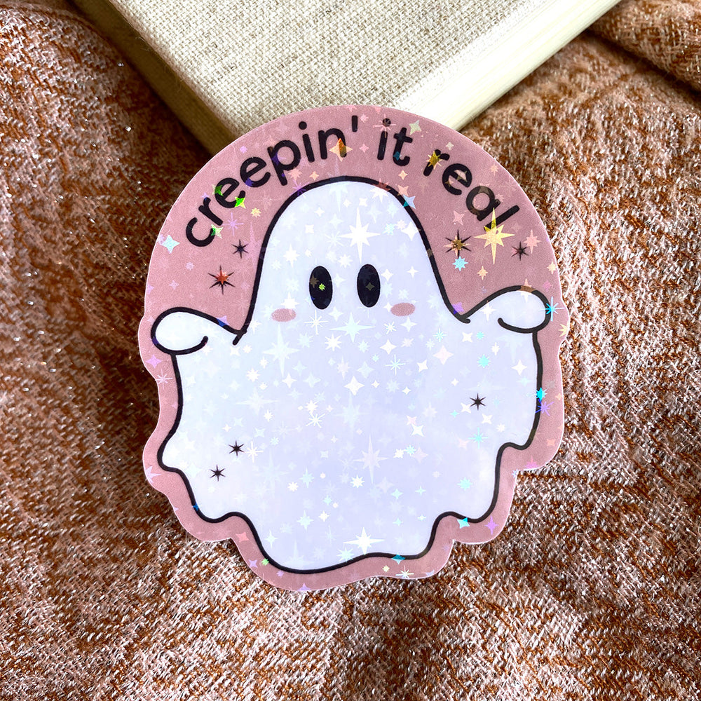 Creepin' It Real Sticker