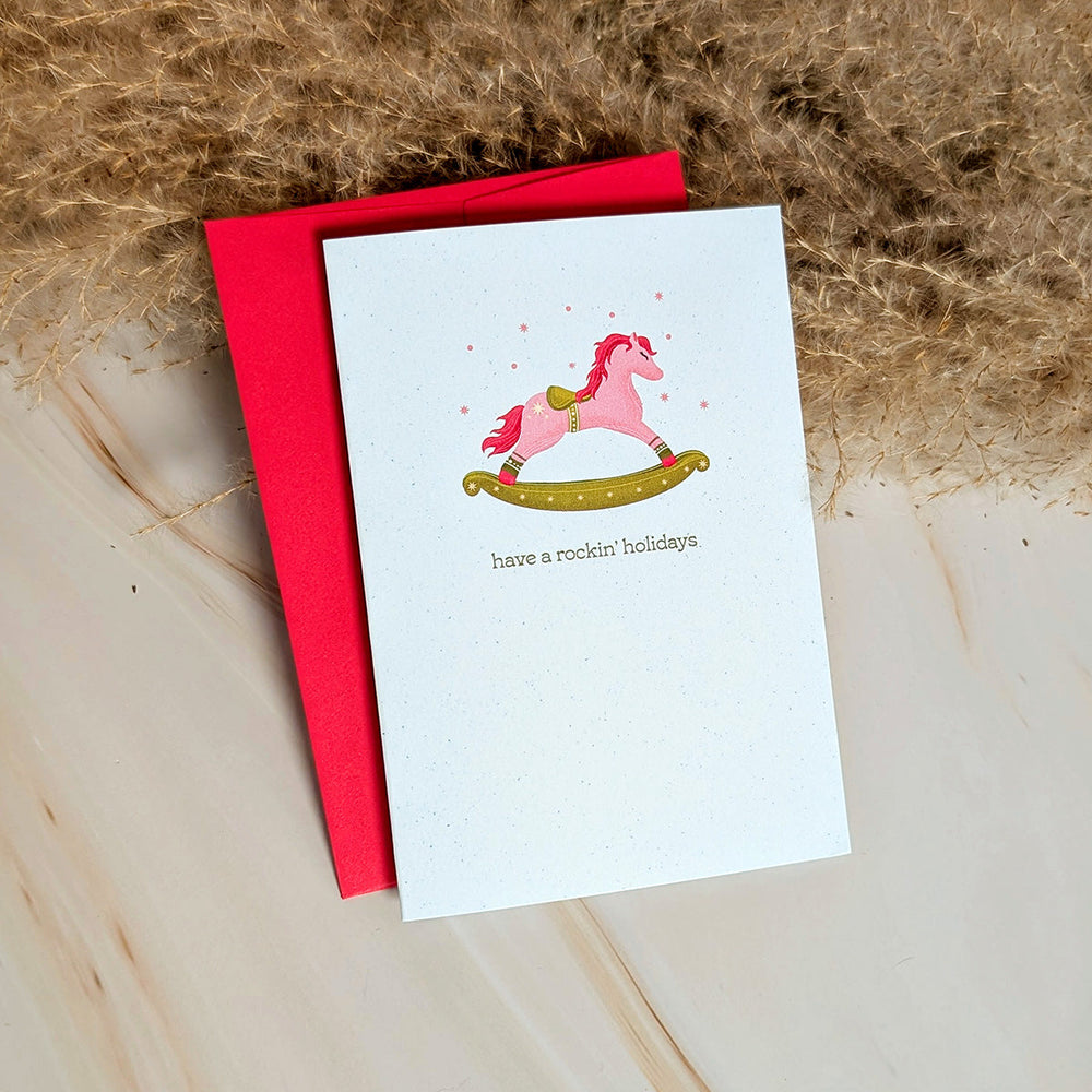 Have a Rockin' Holiday Mini Card