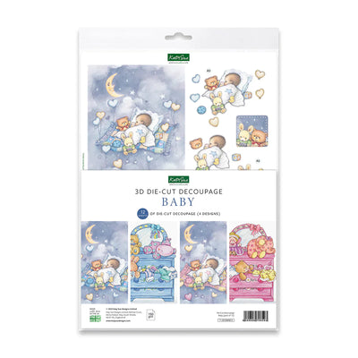 Découpage prédécoupé – Bébé (Paquet de 12)