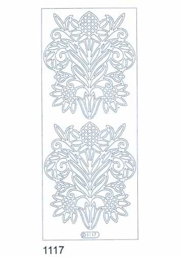 Autocollants décoratifs - Fleur ornementale