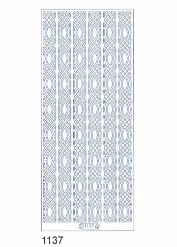 Stickers décoratifs - Frise Vagues Larges