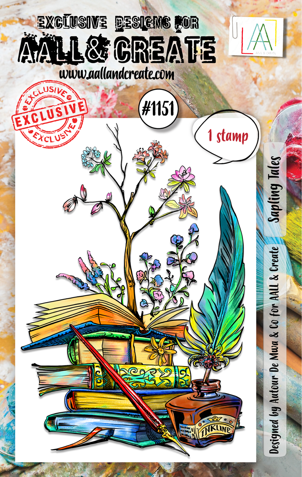 AALL and Create - Set de tampons A7 - Sapling Tales