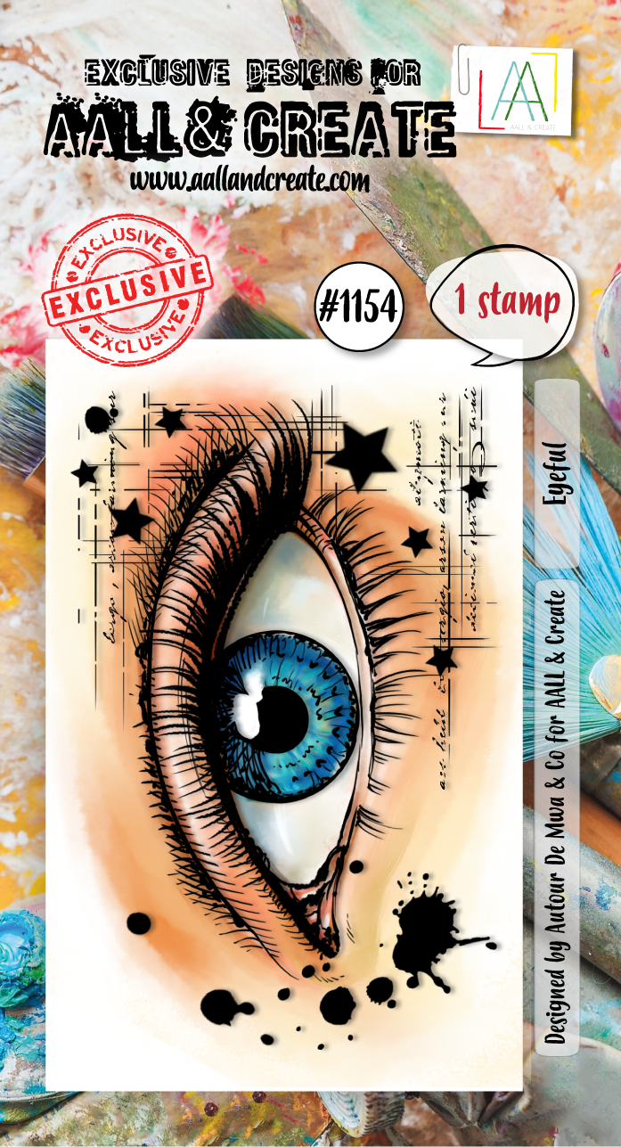 AALL and Create - A8 Stamp Set - Eyeful — Ecstasy Crafts