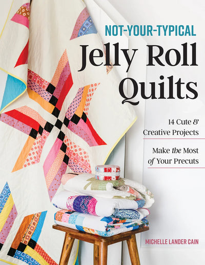 Livre : Quilts pas comme les autres avec rouleaux de tissu