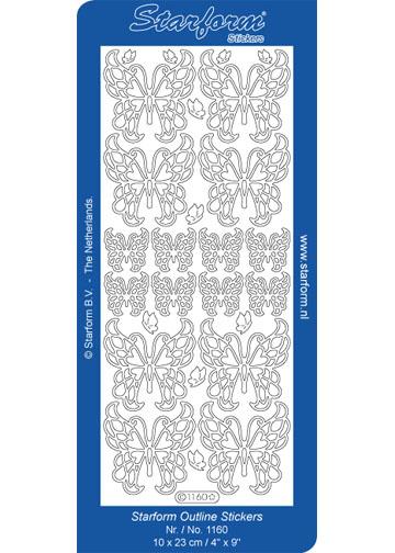 Déco Stickers - Papillons Orientaux