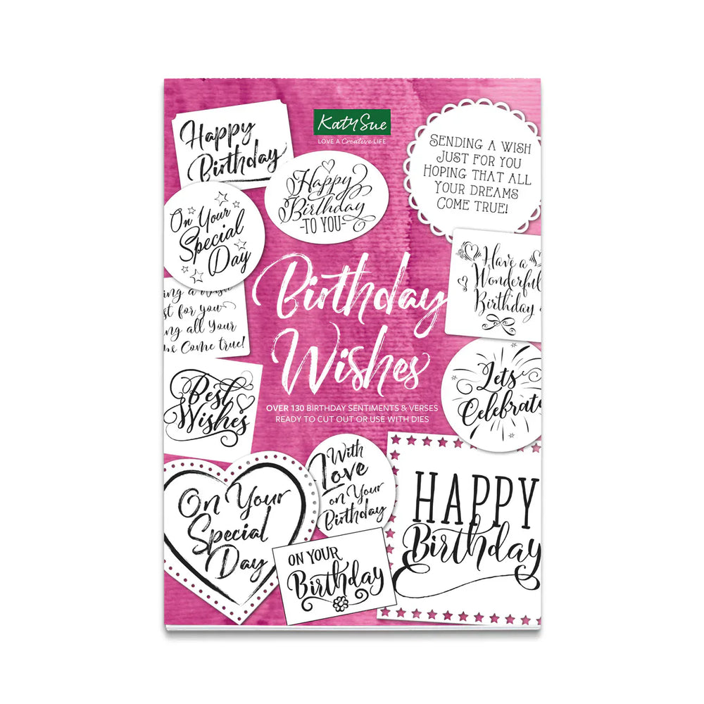 Birthday Wishes A4 Stash — Ecstasy Crafts